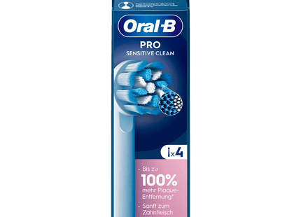 Oral-B Aufsteckbürsten Pro Sensitive Clean 4 Stück