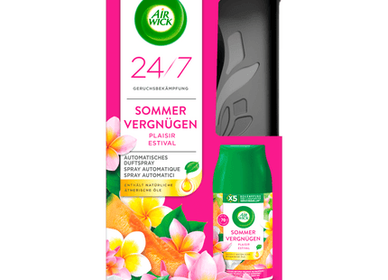 Air Wick Automatisches Duftspray Freshmatic Max Starter Set Sommervergnügen 250ml