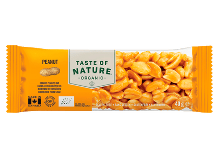 Taste of Nature Bio Erdnussriegel 40g