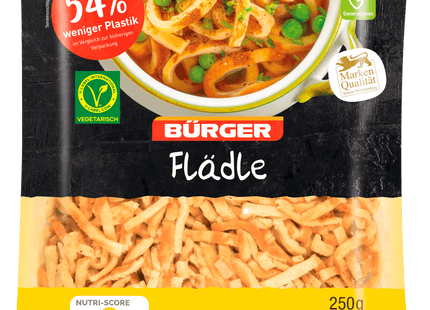 Bürger Flädle 250g