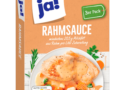 ja! Rahmsauce 3x20,5g