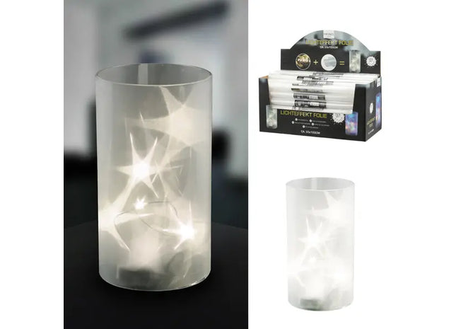 3D Effekt Hologrammfolie, ca. 33x100 cm - Perfekt für Dekoration TK Gruppe® Grosshandel 