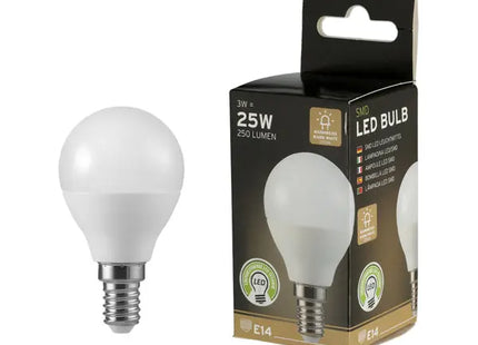 3W SMD LED-Leuchtmittel in Birnenform, E14 Sockel, 2700K Warmlicht, 230V TK Gruppe® Grosshandel 