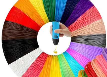 3d pla filament 20 x 20 m 400 metres colour packs kit