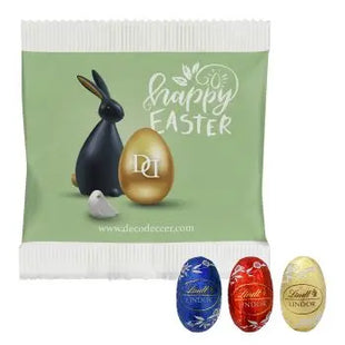 3er Lindor Mini Eier – Papiertütchen inkl. personalisiertem Druck TK Gruppe® Grosshandel 