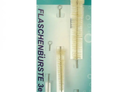 3er-Set Robuste Flaschenreinigungsbürsten - Verschiedene Größen, Starke Borsten TK Gruppe® Grosshandel 