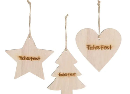 3er Set Weihnachtsschmuck Hänger, festlich, Durchmesser ca. 15cm TK Gruppe® Grosshandel 