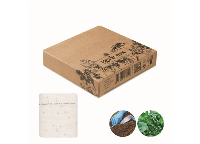 3m Kräutersamenband ROLL in Beige – Präzise und einfache Gartenarbeit TK Gruppe® Grosshandel 