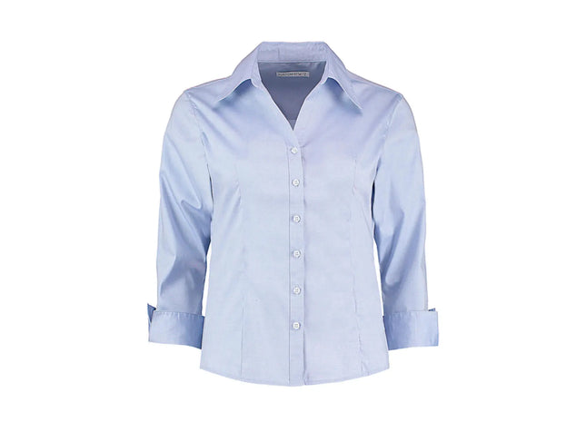 Women`s Tailored Fit Premium Oxford 3/4 Shirt TK Gruppe® Grosshandel 