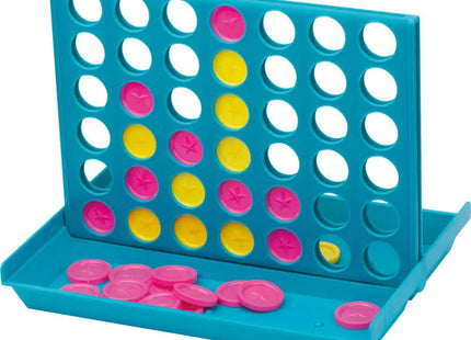 4-in-einer-Reihe - Spiel Genk - Türkis: Klassisches Strategiespiel für Kinder und Erwachsene TK Gruppe® Grosshandel 