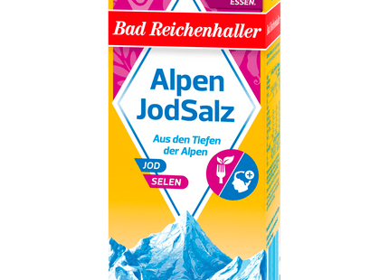 Bad Reichenhaller Alpen JodSalz + Selen 500g