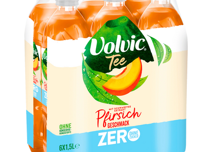 Volvic Tee Pfirsich zero 6x1,5l