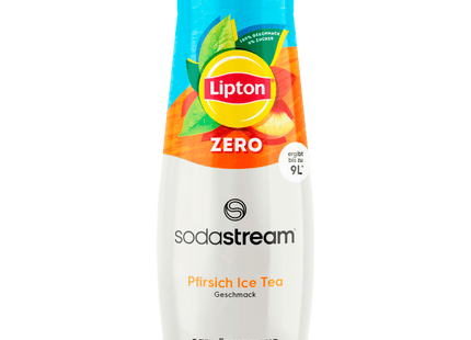 SodaStream Getränkesirup Lipton Ice Tea Pfirsich Zero 440ml