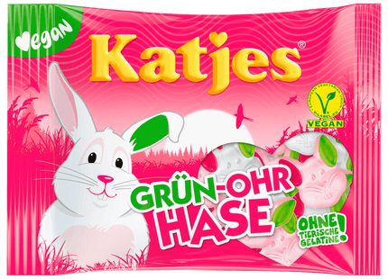 Katjes Grün-Ohr Hase vegan 175g