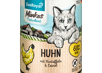 ZooRoyal Minkas Naturkost Huhn & Kartoffel 400g