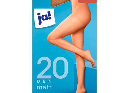 ja! Feinstrumpfhose 20 DEN Gr, 48-50 Make Up matt 1 Stück