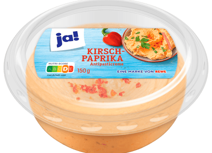 ja! Antipasticreme Kirsch-Paprika 150g