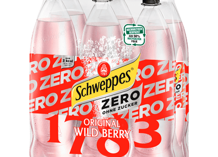 Schweppes Original Wild Berry Zero 6x1,25l