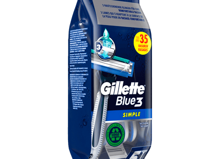 Gillette Blue Simple3 5 Stück