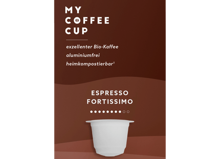 My Coffee Cup Bio Espresso Fortissimo 52g, 10 Kapseln