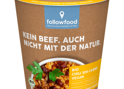 Followfood Bio Chili Sin Carne vegan 60g