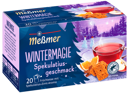 Meßmer Wintermagie Spekulatius Geschmack 20 Beutel, 45g