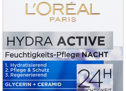 L'Oréal Paris Hydra Active Feuchtigkeitspflege Nacht 50ml