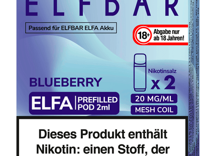 Elfbar Blueberry E-Zigarette 1 Stück