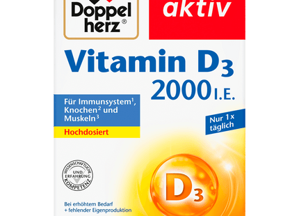 Doppelherz Vitamin D3 50 Tabletten