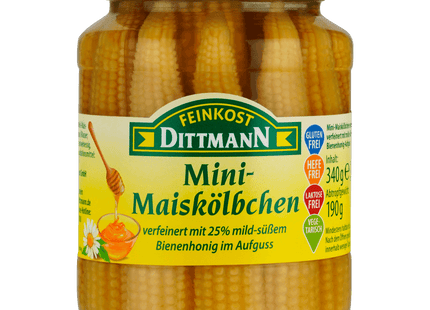 Feinkost Dittmann Mini-Maiskölbchen 190g