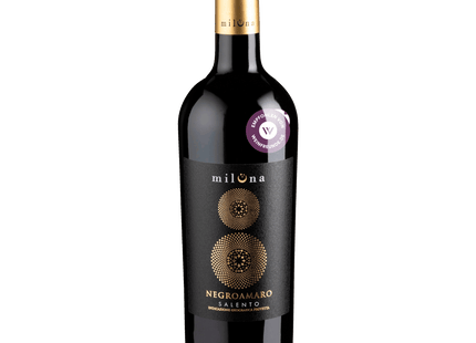 Miluna Rotwein Negroamaro halbtrocken 6x0,75l