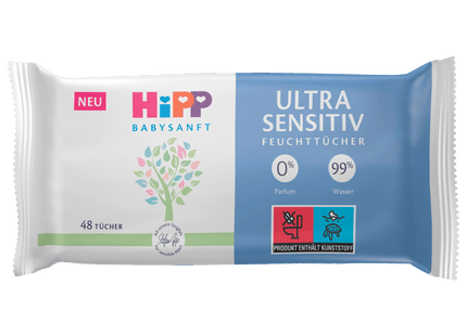 Hipp Babysanft Feuchttücher Ultra Sensitiv 5x48 Stück