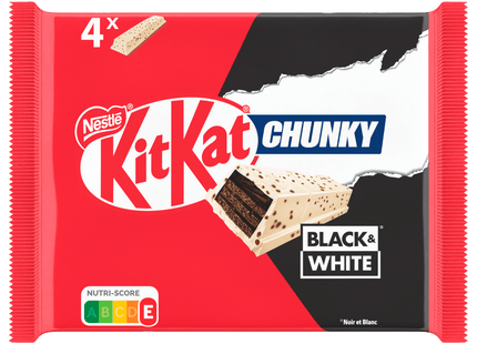 KitKat Chunky Black & White 4x41g