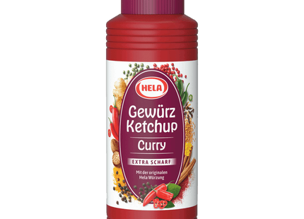 Hela Gewürzketchup Curry extra scharf 300ml