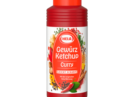 Hela Gewürzketchup Curry leicht scharf 300ml