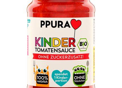 PPura Bio Kinder Tomatensauce 340g