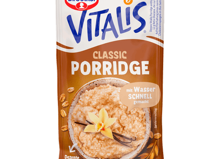 Dr. Oetker Vitalis Porridge Classic Vanille 58g