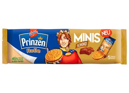 De Beukelaer Prinzen Rolle Minis Schoko 187,5g