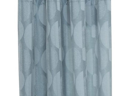 Jacquard-Vorhang Wimbi 140 x 260 cm hellblau