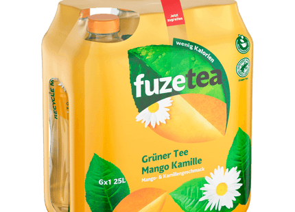 Fuze Tea Grüner Tee Mango Kamille 6x1,25l