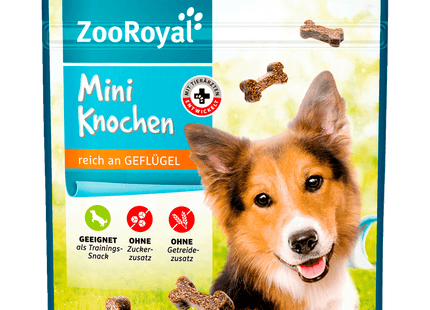 ZooRoyal Mini Knochen Reich an Geflügel 100g