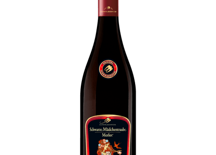 Schwalbenkranz Rotwein Schwarze Mädchentraube Merlot lieblich 0,75l