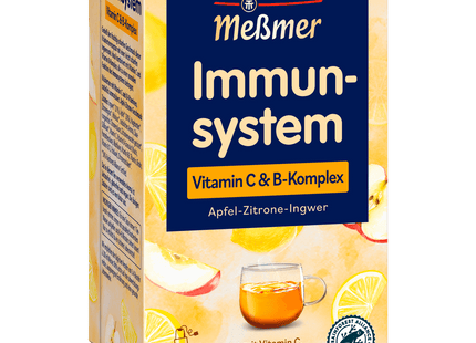 Meßmer Immunsystem Apfel-Zitrone-Ingwer 32g, 16 Beutel