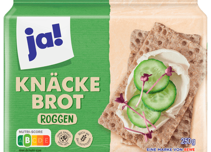 ja! Roggen Knäckebrot 250g