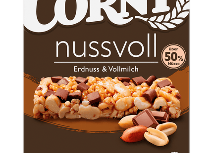 Corny Nussvoll Erdnuss & Vollmilch 96g