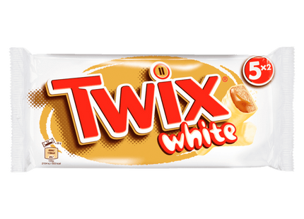 Twix Riegel White 5x50g