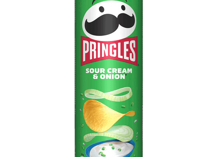 Pringles Sour Cream & Onion Chips 165g