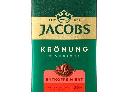 Jacobs Krönung Signature entkoffeiniert 500g