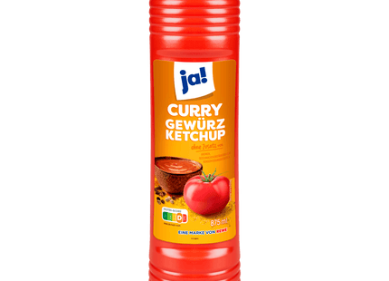 ja! Curry Gewürzketchup 875ml