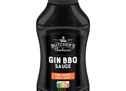 Butcher's Barbecue Gin BBQ Sauce 300ml